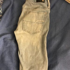 American Eagle ripped jeans